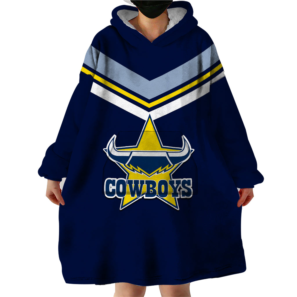 custom-text-and-number-nrl-cowboys-wearable-blanket-hoodie-new-jersey-2023-blue
