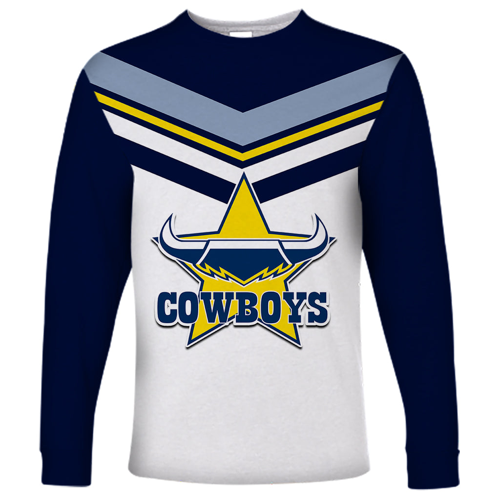 custom-text-and-number-nrl-cowboys-long-sleeve-shirt-new-jersey-2023-white