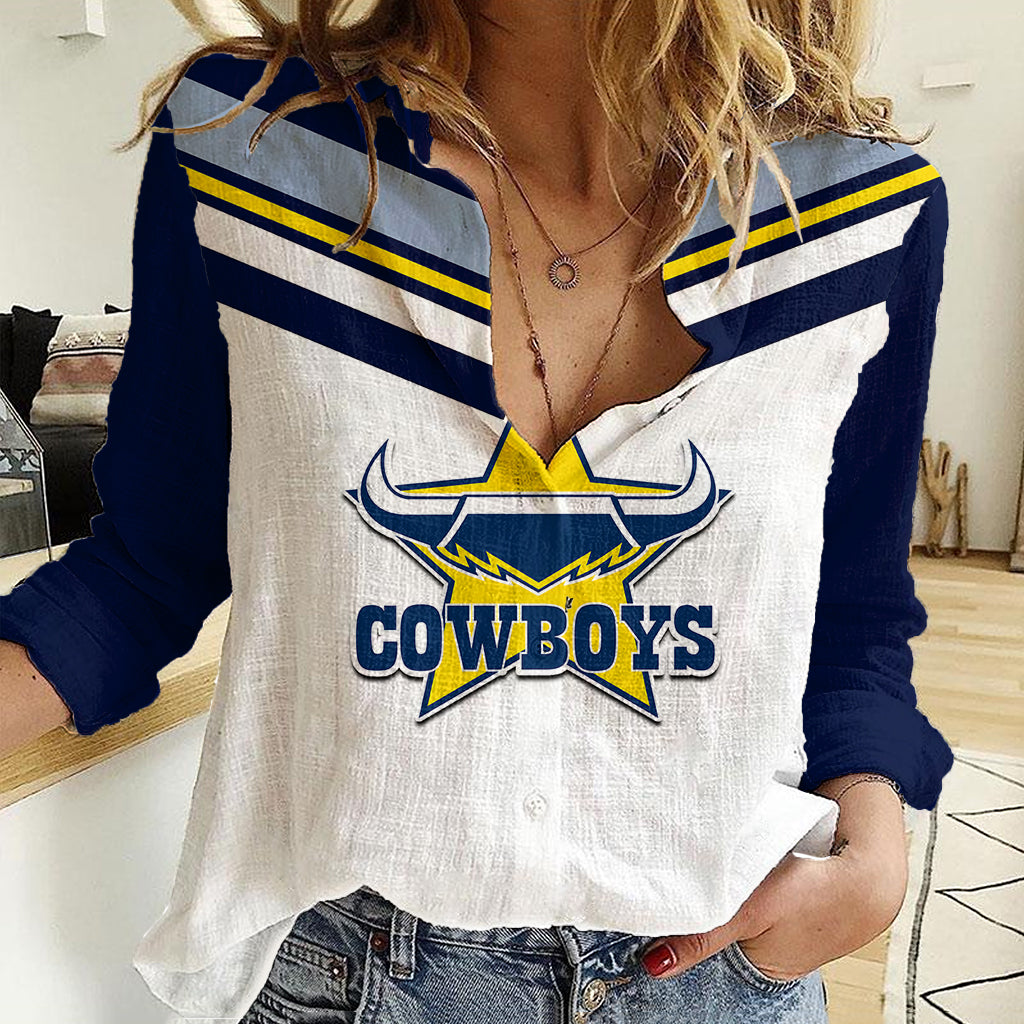 custom-text-and-number-nrl-cowboys-women-casual-shirt-new-jersey-2023-white