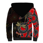 aboriginal-dragonfly-sherpa-hoodie-red-style