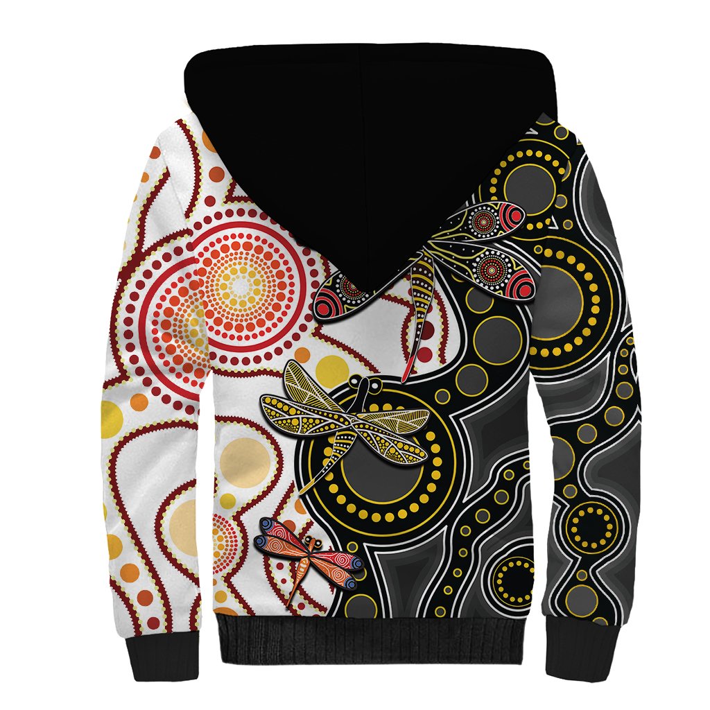 aboriginal-dragonfly-sherpa-hoodie-white-style