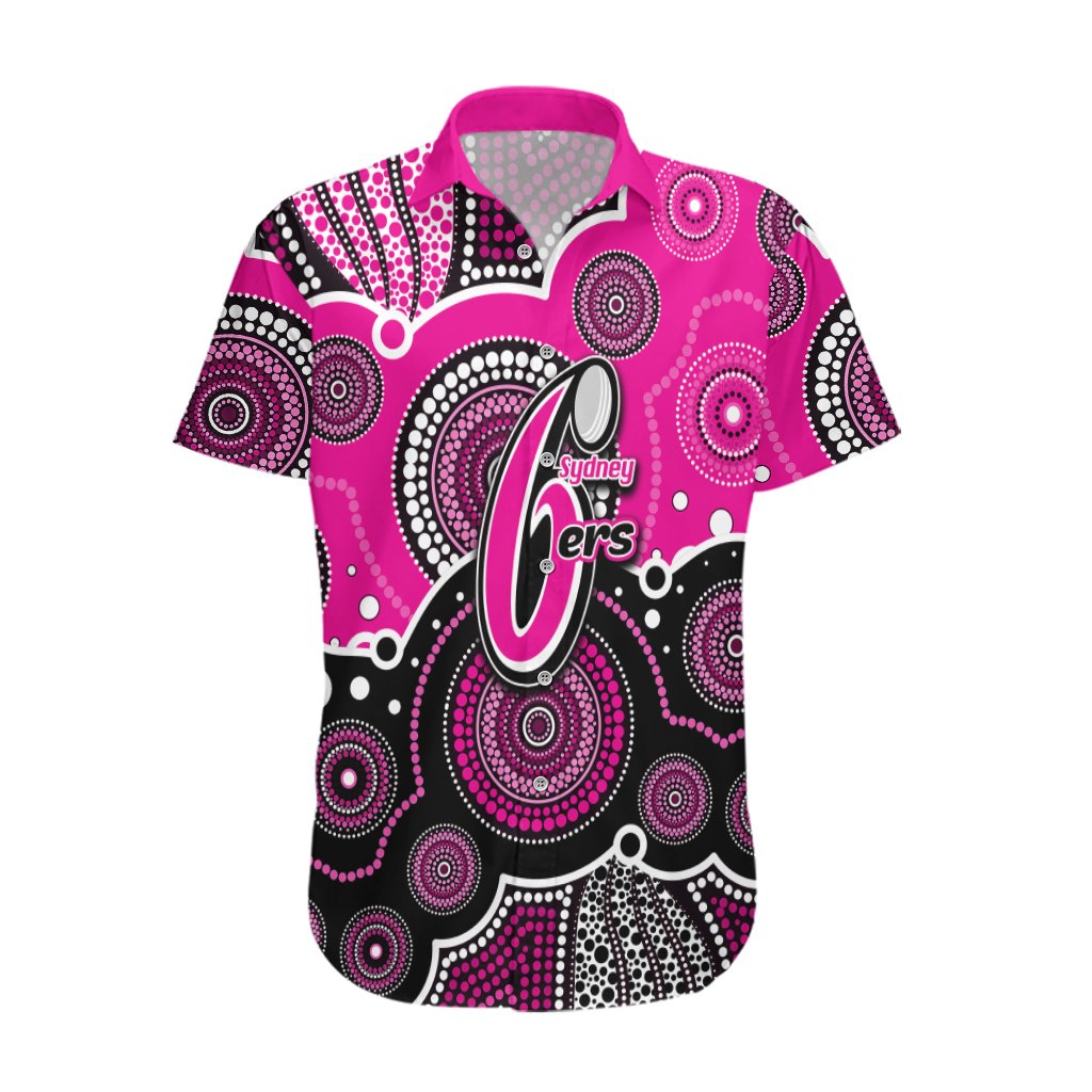 custom-text-and-number-sixers-bbl-hawaiian-shirt-aboriginal-patterns-pink-version
