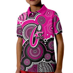custom-text-and-number-sixers-bbl-kid-polo-shirt-aboriginal-patterns-pink-version