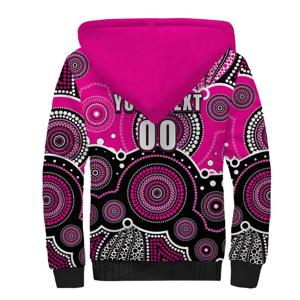 custom-text-and-number-sixers-bbl-sherpa-hoodie-aboriginal-patterns-pink-version