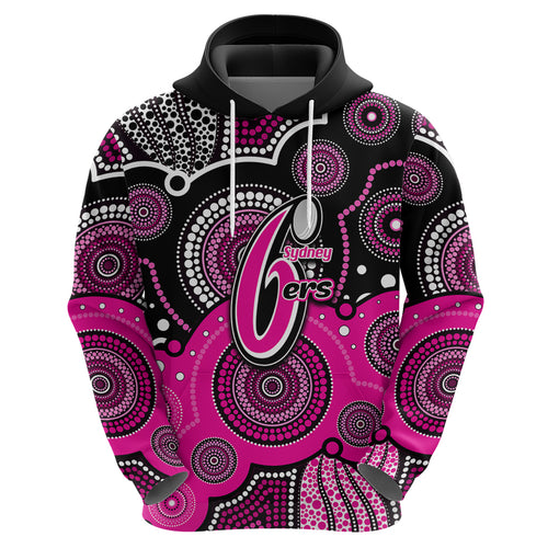 custom-text-and-number-sixers-bbl-hoodie-aboriginal-patterns-black-version