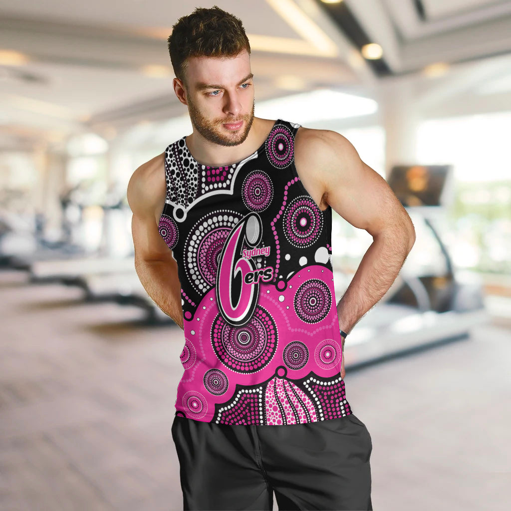 custom-text-and-number-sixers-bbl-men-tank-top-aboriginal-patterns-black-version