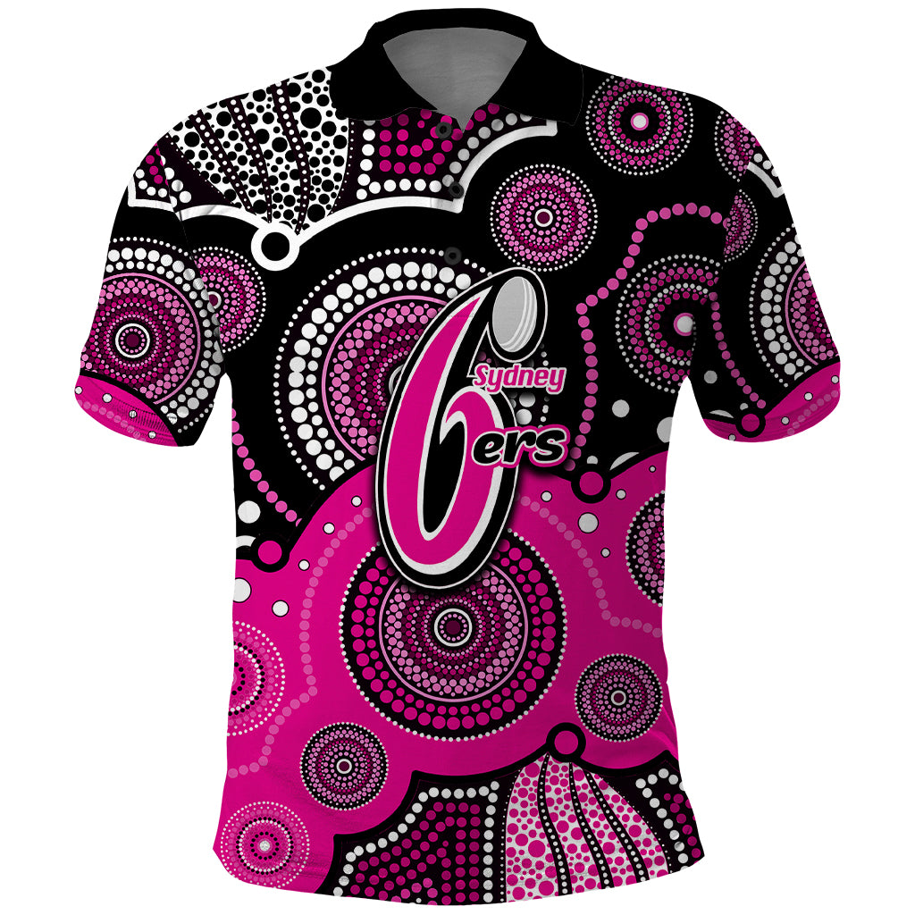 custom-text-and-number-sixers-bbl-polo-shirt-aboriginal-patterns-black-version