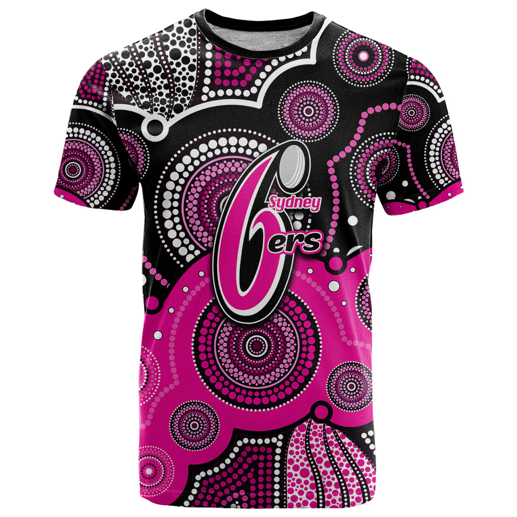 custom-text-and-number-sixers-bbl-t-shirt-aboriginal-patterns-black-version