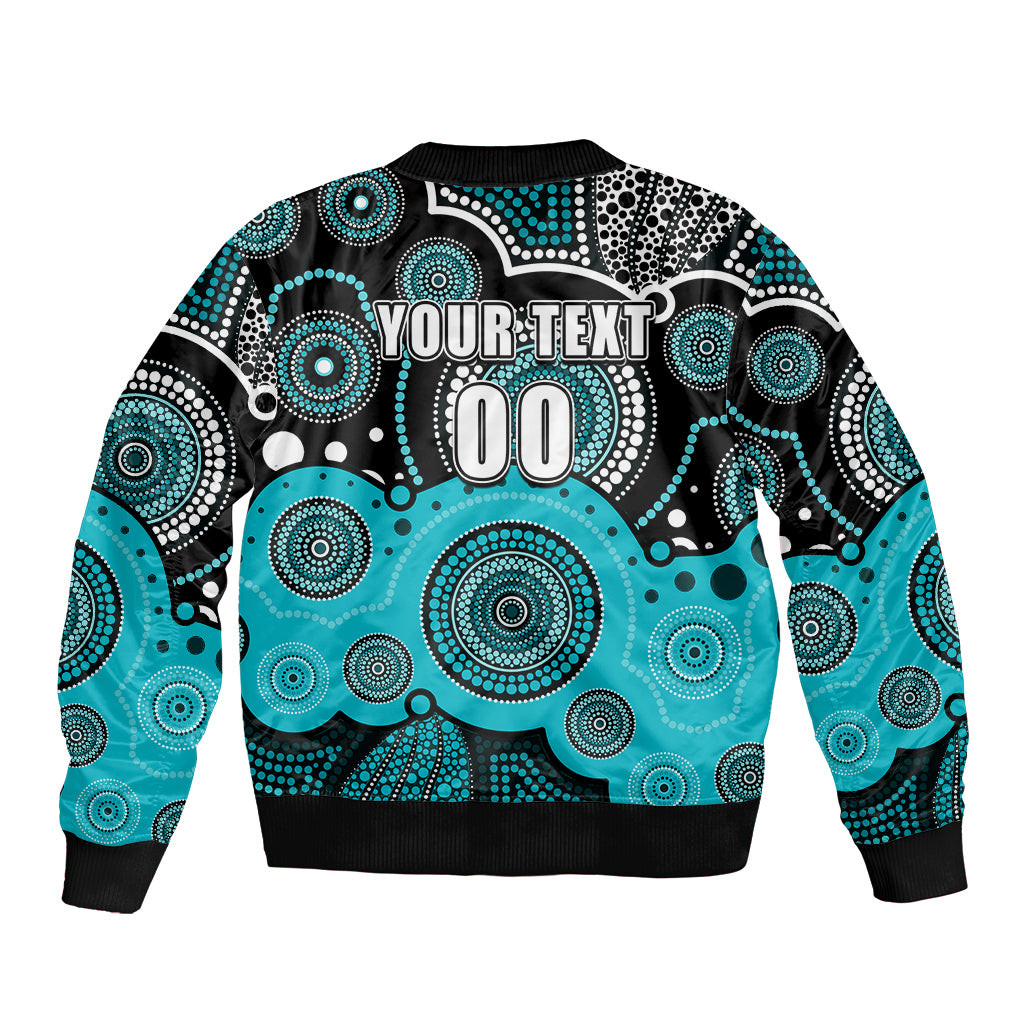 custom-text-and-number-brisbane-heat-bbl-sleeve-zip-bomber-jacket-aboriginal-patterns