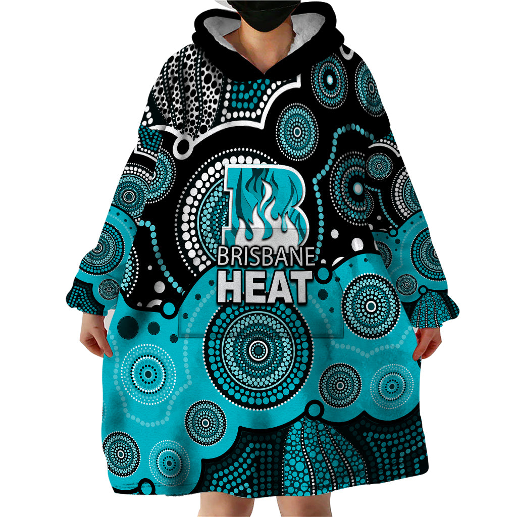 custom-text-and-number-brisbane-heat-bbl-wearable-blanket-hoodie-aboriginal-patterns