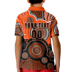 custom-text-and-number-perth-scorchers-bbl-kid-polo-shirt-aboriginal-patterns