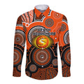 custom-text-and-number-perth-scorchers-bbl-long-sleeve-button-shirt-aboriginal-patterns