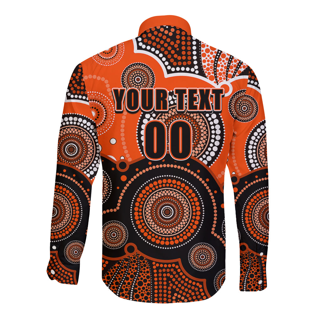 custom-text-and-number-perth-scorchers-bbl-long-sleeve-button-shirt-aboriginal-patterns