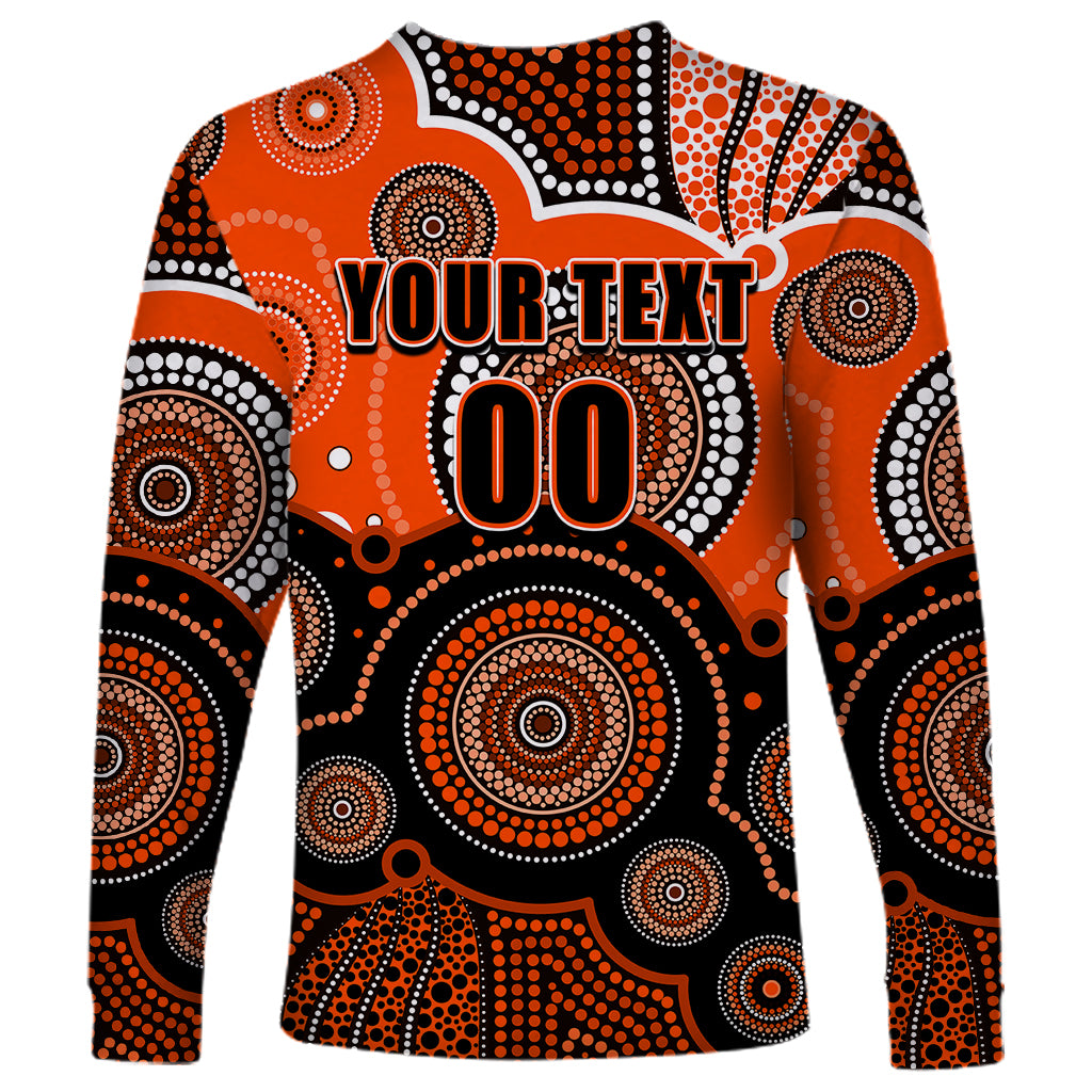 custom-text-and-number-perth-scorchers-bbl-long-sleeve-shirt-aboriginal-patterns