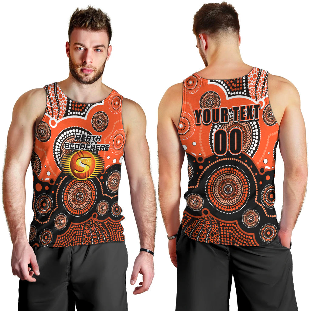 custom-text-and-number-perth-scorchers-bbl-men-tank-top-aboriginal-patterns