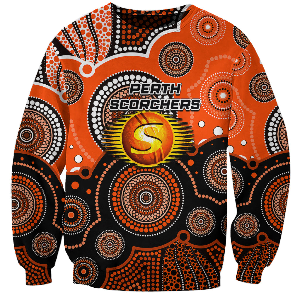 custom-text-and-number-perth-scorchers-bbl-sweatshirt-aboriginal-patterns