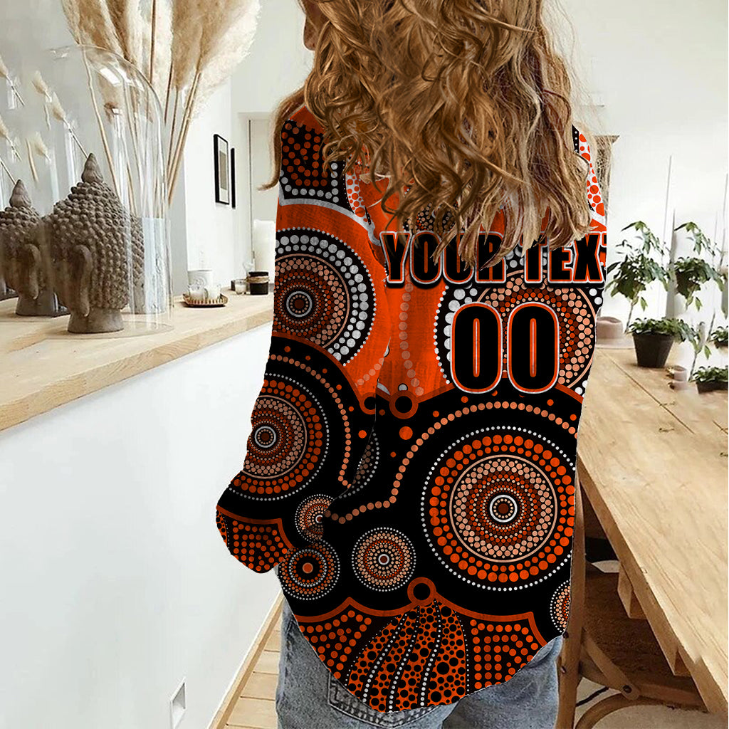 custom-text-and-number-perth-scorchers-bbl-women-casual-shirt-aboriginal-patterns