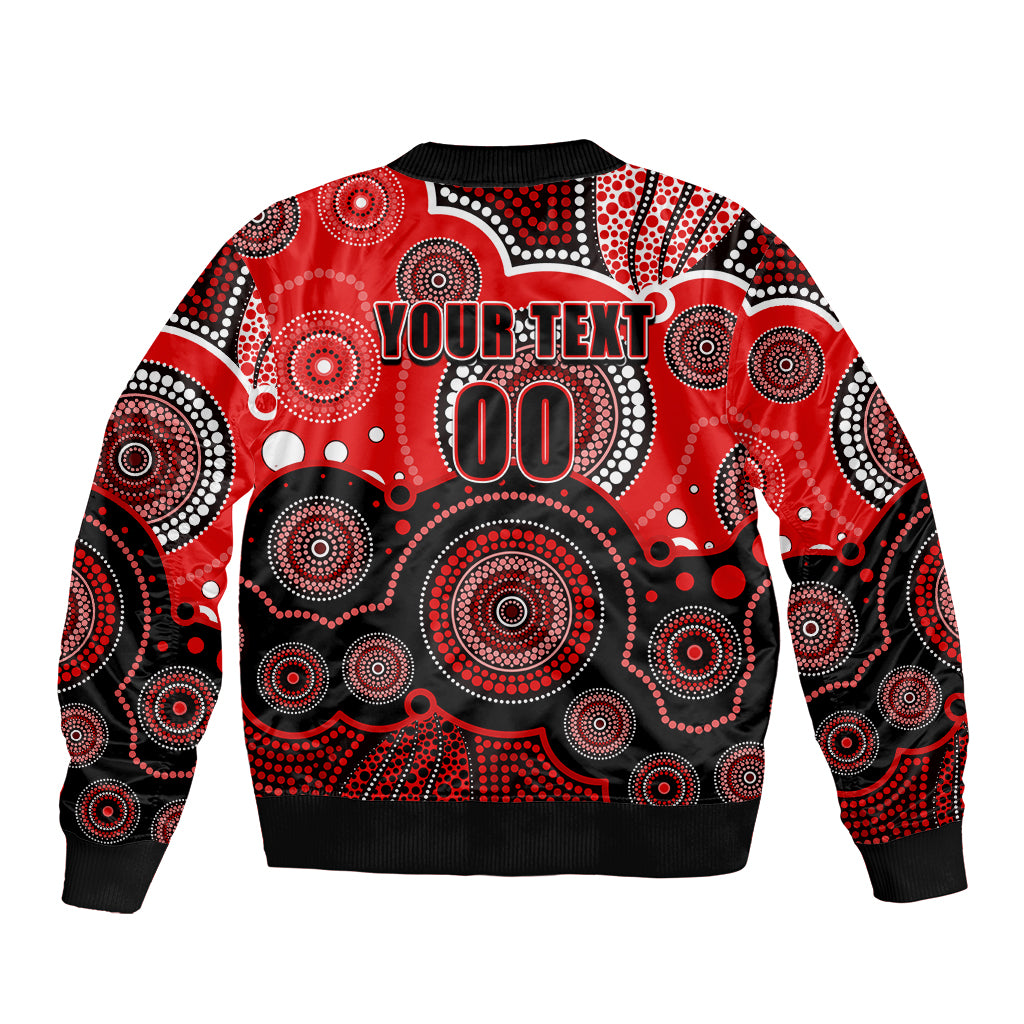 custom-text-and-number-renegades-bbl-bomber-jacket-aboriginal-patterns