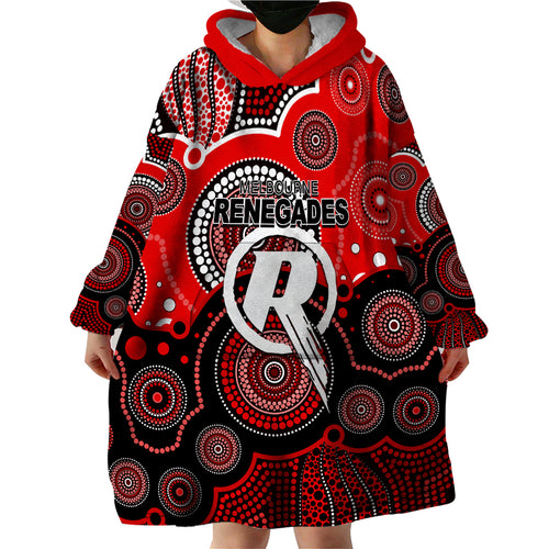 custom-text-and-number-renegades-bbl-wearable-blanket-hoodie-aboriginal-patterns