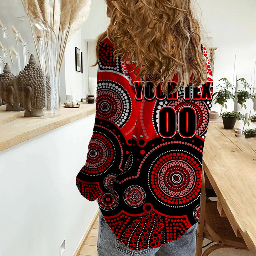 custom-text-and-number-renegades-bbl-women-casual-shirt-aboriginal-patterns