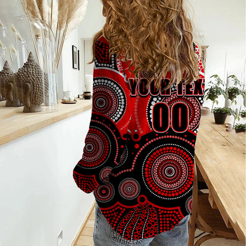custom-text-and-number-renegades-bbl-women-casual-shirt-aboriginal-patterns