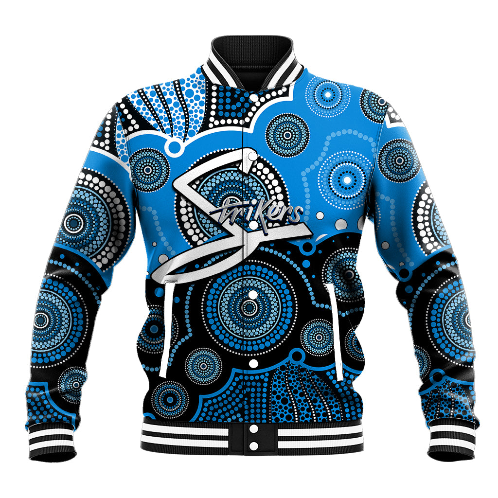 custom-text-and-number-strikers-bbl-baseball-jacket-aboriginal-patterns