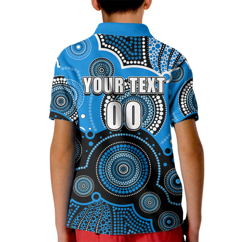 custom-text-and-number-strikers-bbl-kid-polo-shirt-aboriginal-patterns