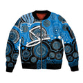 custom-text-and-number-strikers-bbl-sleeve-zip-bomber-jacket-aboriginal-patterns