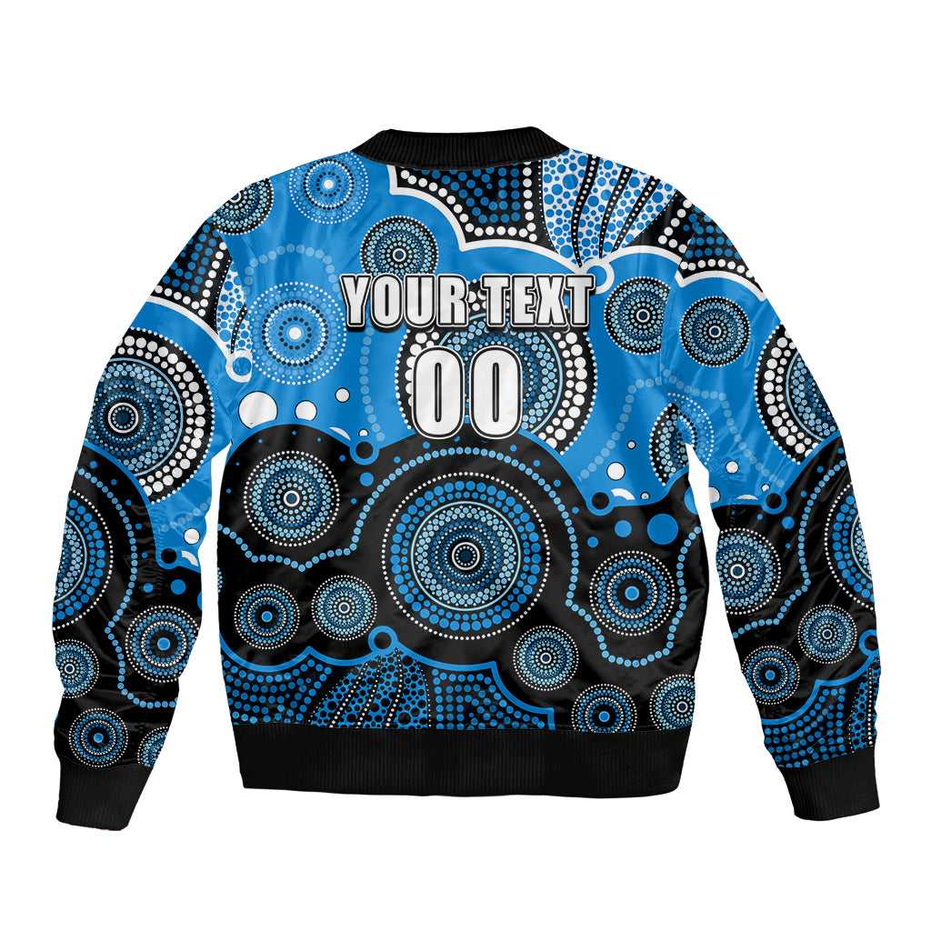 custom-text-and-number-strikers-bbl-sleeve-zip-bomber-jacket-aboriginal-patterns