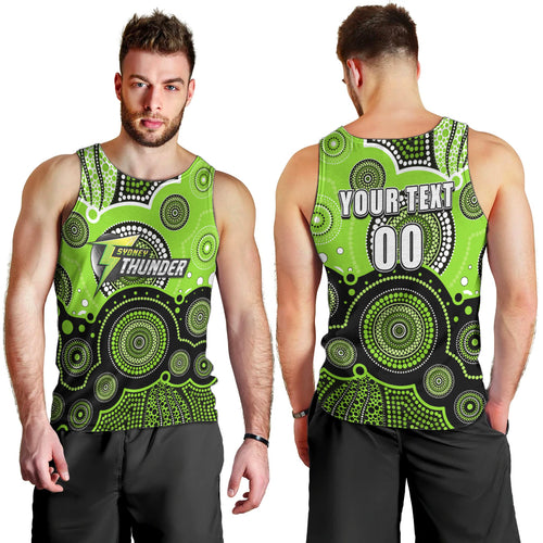 custom-text-and-number-thunders-bbl-men-tank-top-aboriginal-patterns