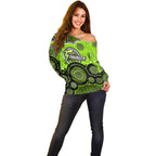 custom-text-and-number-thunders-bbl-off-shoulder-sweater-aboriginal-patterns