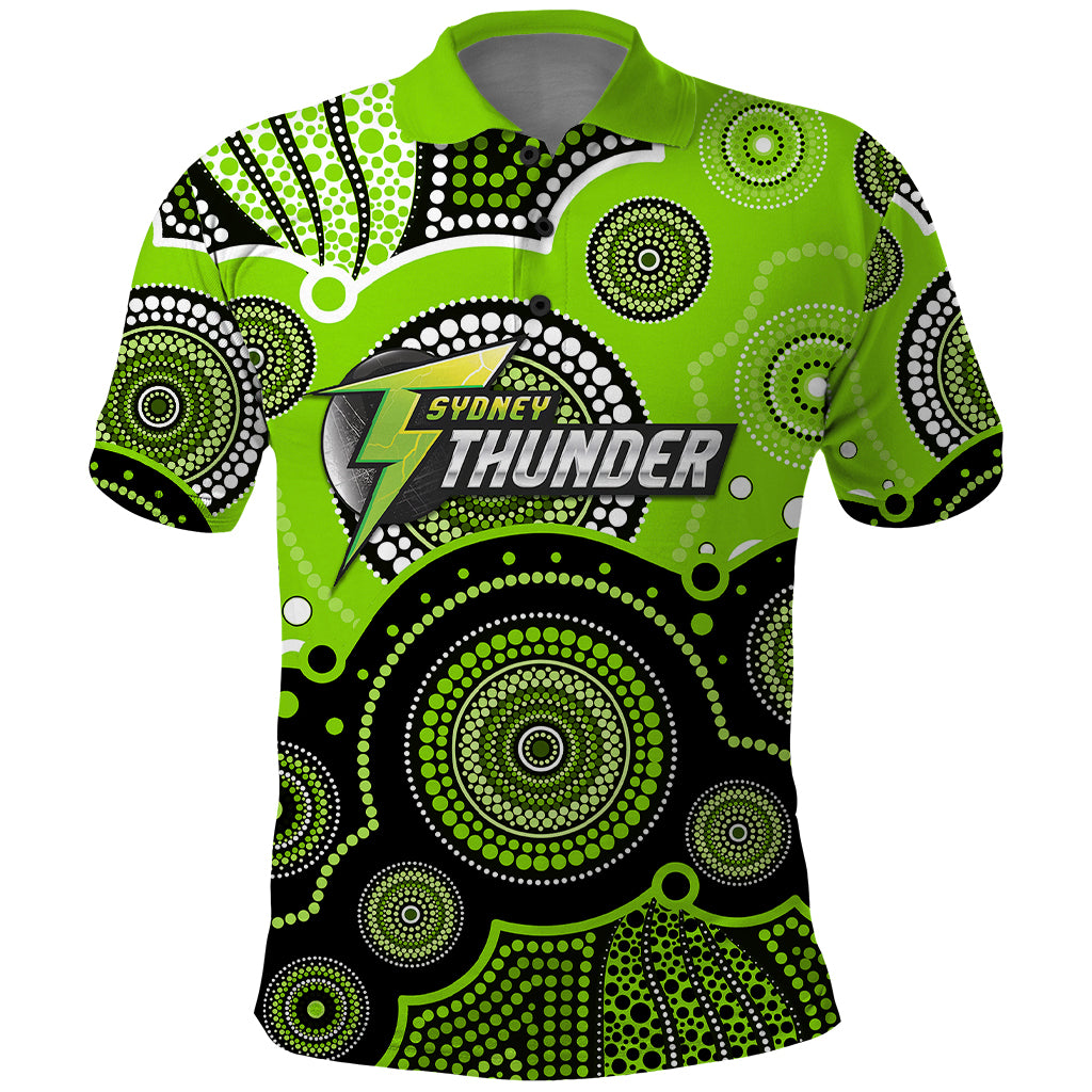 custom-text-and-number-thunders-bbl-polo-shirt-aboriginal-patterns