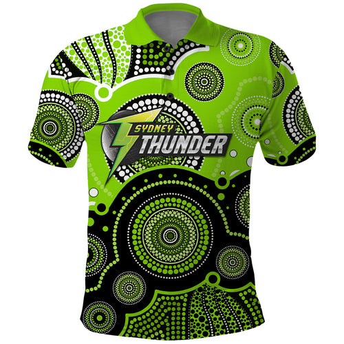 custom-text-and-number-thunders-bbl-polo-shirt-aboriginal-patterns