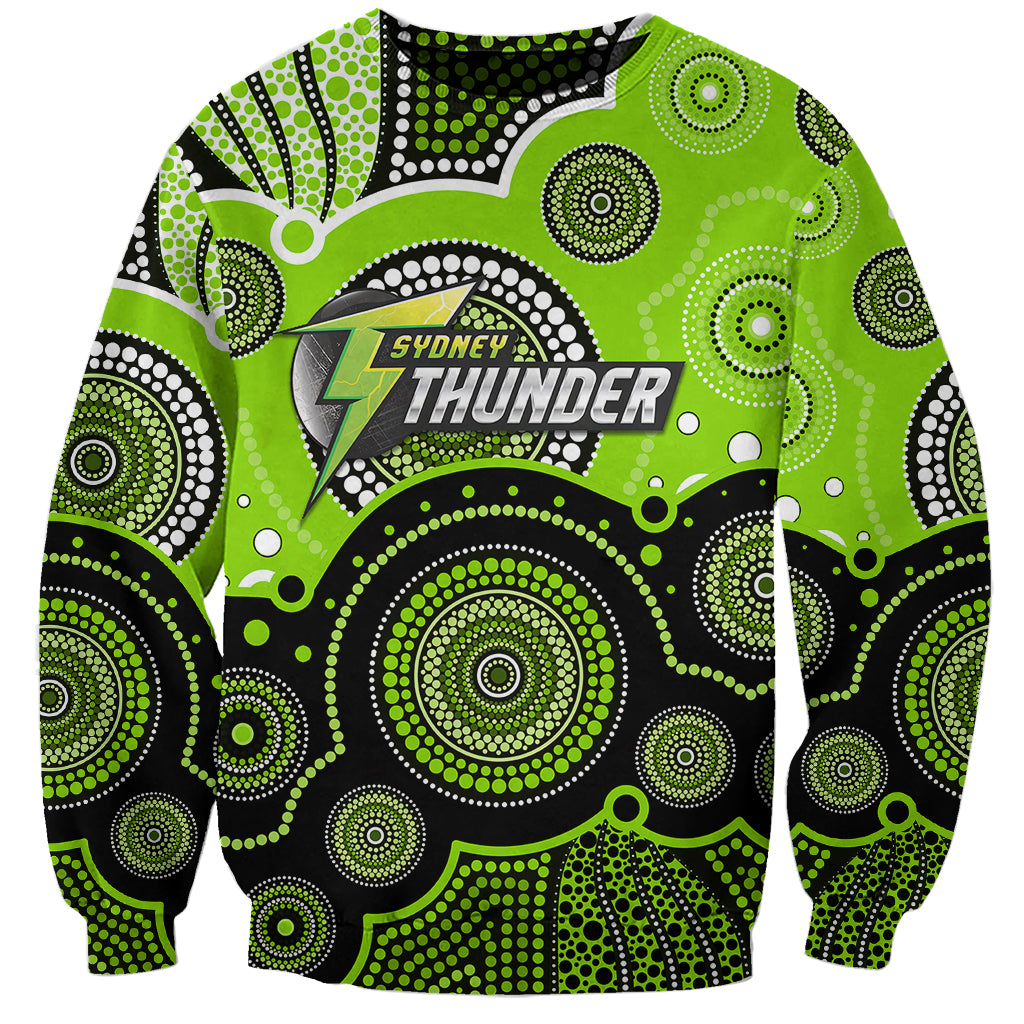 custom-text-and-number-thunders-bbl-sweatshirt-aboriginal-patterns