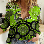custom-text-and-number-thunders-bbl-women-casual-shirt-aboriginal-patterns