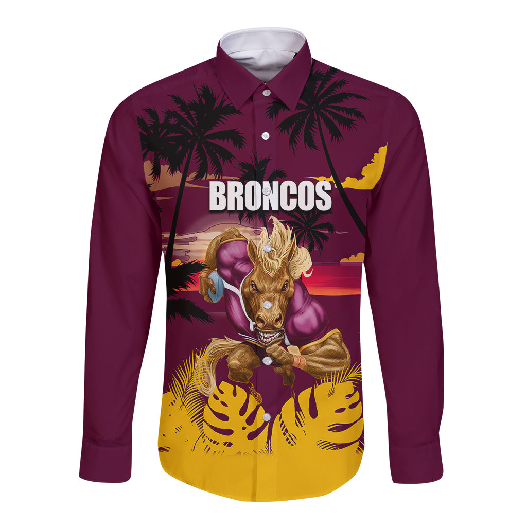 nrl-broncos-long-sleeve-button-shirt-summer-vibe-style