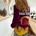 nrl-broncos-women-casual-shirt-summer-vibe-style