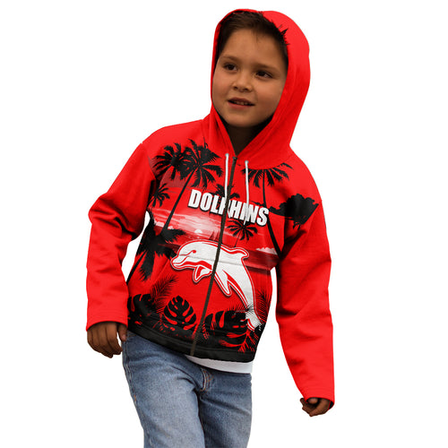 nrl-dolphins-kid-hoodie-summer-vibe-style