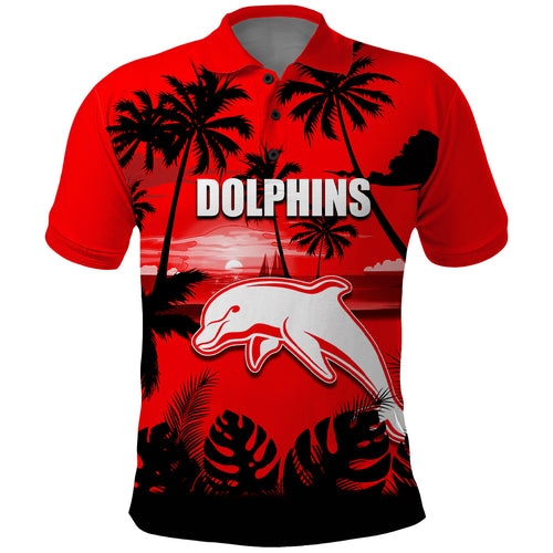 nrl-dolphins-polo-shirt-summer-vibe-style