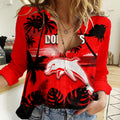 nrl-dolphins-women-casual-shirt-summer-vibe-style