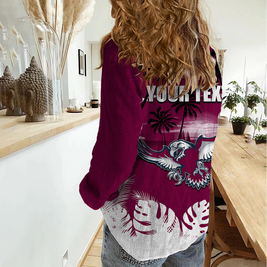 nrl-sea-eagles-women-casual-shirt-summer-vibe-style