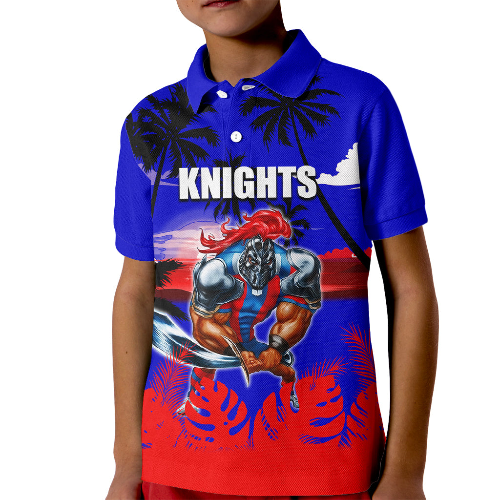 nrl-knights-kid-polo-shirt-summer-vibe-style