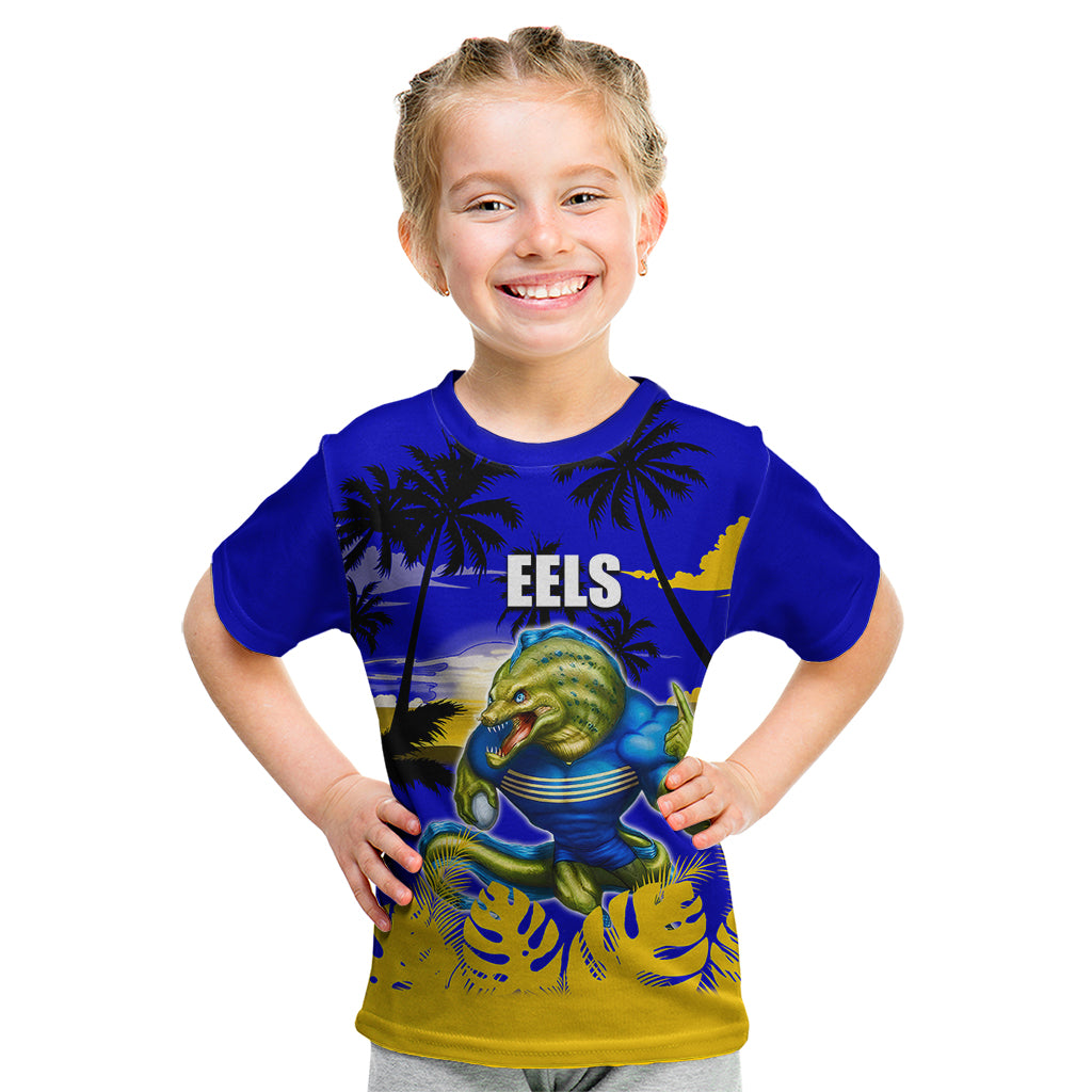 nrl-eels-kid-t-shirt-summer-vibe-style