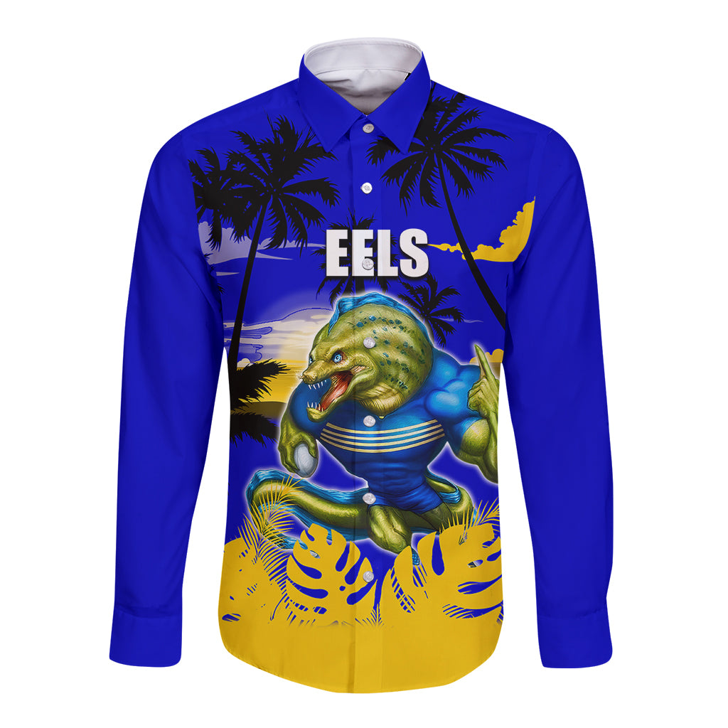 nrl-eels-long-sleeve-button-shirt-summer-vibe-style
