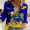 nrl-eels-women-casual-shirt-summer-vibe-style