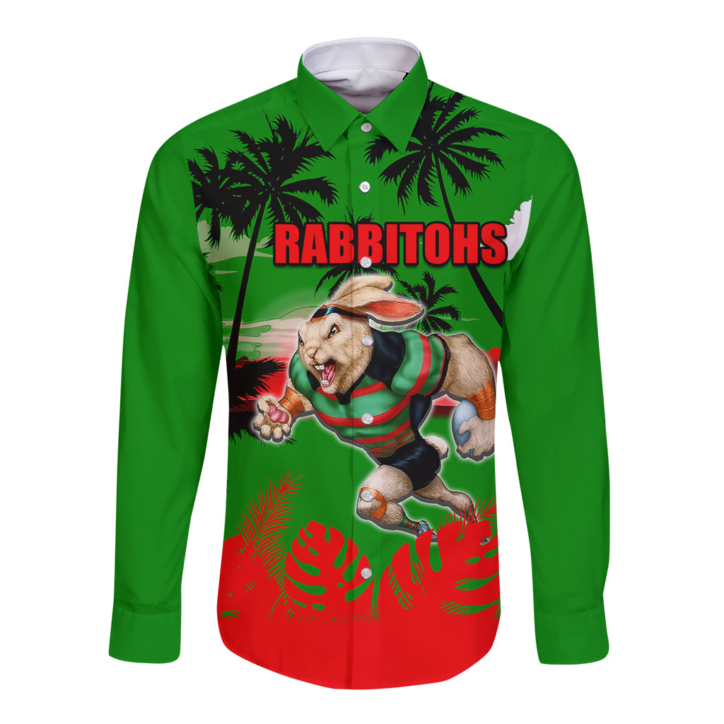 nrl-rabbitohs-long-sleeve-button-shirt-summer-vibe-style
