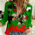 nrl-rabbitohs-women-casual-shirt-summer-vibe-style