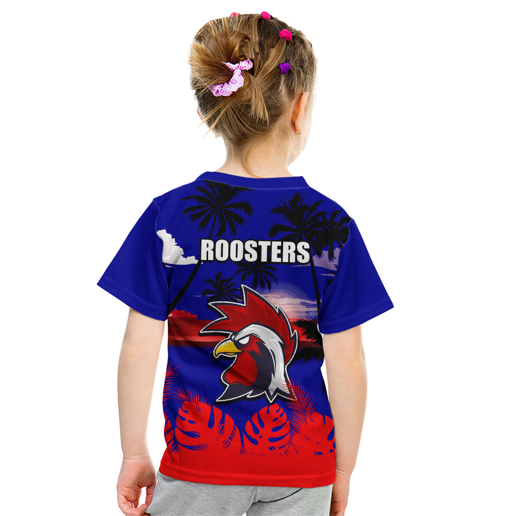 nrl-roosters-kid-t-shirt-summer-vibe-style