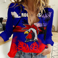 nrl-roosters-women-casual-shirt-summer-vibe-style