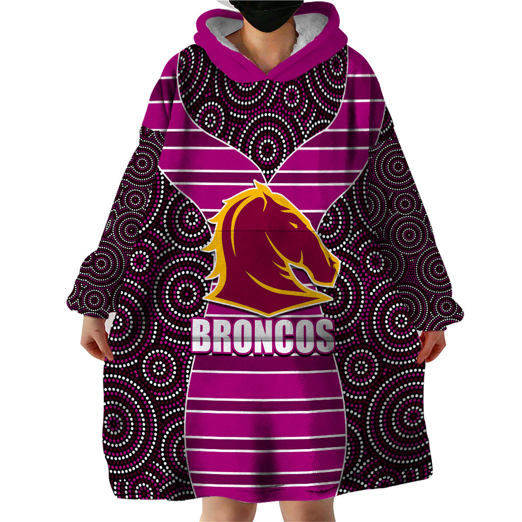 nrl-boncos-wearable-blanket-hoodie-mix-dot-aboriginal-pink-version